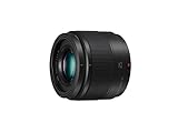 Panasonic H-H025E LUMIX G Festbrennweiten 25 mm F1.7 ASPH. Objektiv (Bildwinkel 47°, Filtergröße 46 mm, Naheinstellgrenze 0,25 m) schwarz