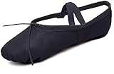 DoGeek Ballettschuhe von guter Qualitat Weiche Spitzenschuhe,Schwarz,39 EU