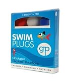 Get Plugged Swim Plug. Ohrenstöpsel zum Schwimmen. Silikon Gehörschutzstöpsel für Kindern. 3 Paar
