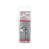 Bosch Professional Stichsägeblatt Speed for Wood zum Sägen in Holz (25 Stück, T 144 D)