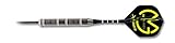 XQMAX Brass Michael van Gerwen Steel Dart, Tungsten look, 23g