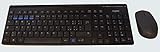 Rapoo 8100M Wireless Desktop Set Tastatur + Maus Italienisches Layout schwarz