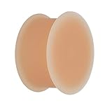 Treuheld® | 6mm Hider Plug/Flesh Tunnel Retainer | Hautfarben | Silikon | Das Original | Hochwertig & Hautfreundlich