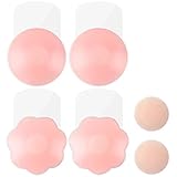 MIMEIMIAI Klebe BH, Nippel Cover Push Up Unsichtbarer Brust Lift Up Adhesive Pasties Aufkleber Trägerloser Rückenfrei Lifting Bra Büstenhalter