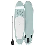 XIUYU 2020 Neueste aufblasbare Stand Up Paddle Board -Board Surfbrett Kayak Surf Set 300X76X15CM mit Rucksack, Leine, Pumpe, wasserdichte Tasche