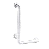 Haltegriffe Handlauf 304 Hand Edelstahl Wand Hand Sicherheit Bad Bad Griff Griffstange (Farbe : Weiß, größe : 50 * 70cm)