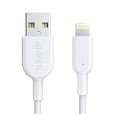 Anker iPhone Ladekabel Powerline II iPhone Kabel 0,9m Lightning Kabel, [Apple MFi-Zertifiziert] für iPhone XS/XS Max/XR/X/ 8/8 Plus/SE/ 7/7 Plus/ 6s/ 6/6 Plus/ 5S/ 5/ iPad Pro (Weiß)