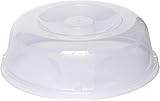 Curver Mikrowellen-Abdeckhaube in transparent, Plastik, durchsichtig, 27 x 25 x 9 cm