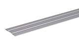 GAH-Alberts 491475 Übergangsprofil | selbstklebend | Aluminium, silberfarbig eloxiert | 900 x 38 mm