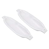 Unbekannt 2pcs Marine Fender Bootsfender Rammschutz Langfender Weiß