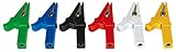 VS-ELECTRONIC - 148187 Kroko/Abgreifklemmen Set, 55 mm Breite x 9 mm Tiefe x 24 mm Höhe (6-er Pack) 205008
