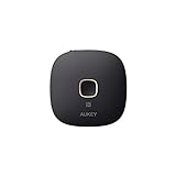 AUKEY Bluetooth Empfänger, NFC-fähiger kabelloser Audio Adapter mit Bluetooth 5, Doppel-Verbindung, Freisprechfunktion für zu Hause und Audio System im Auto