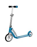 HUDORA 14202/00 Little BigWheel, himmelblau-Scooter Roller Kinder-Verstellbare Lenkerhöhe von 68 bis 74 cm