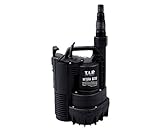 T.I.P. 30166 Drainage Tauchpumpe Integra 8000, flachabsaugend bis 2 mm, bis 8.000 l/h Fördermenge