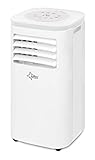 SUNTEC Mobiles lokales Klimagerät Impuls 2.0 Eco R290 | Klimaanlage für Räume bis 25 qm | Abluftschlauch | Kühler und Entfeuchter mit ökologischem Kühlmittel R290 | 7.000 BTU/h | Für Wohnung & Büro