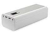 XTPower® MP-50000 Powerbank - mobiler externer hochleistungs USB und DC Akku mit 52800mAh - 2 USB bis 2.1/1A und DC 9V/12V/16V/19V/20V max. 4A