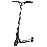 Albott Stunt Scooter Y-Form Freestyle-Tretroller mit rutschfestem, mattiertem Lenker und Aluminiumdecks Kick Scooter für Kinder und Erwachsene (Schwarz)