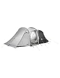 Jack Wolfskin Divide RT komfortable Stehhöhe 4 bis 6 Personen Familienzelt Zelt, Slate Grey, ONE Size