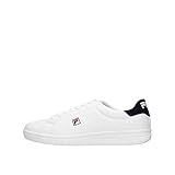 FILA Herren Crosscourt 2 F men Sneaker, White/Dress Blue, 44 EU