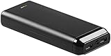 reVolt Powerbank Slim: USB-Powerbank PB-220 mit 20.000 mAh, 2 USB-Ports, 2,4 A, 12 Watt (Handy Powerbank)