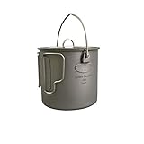 Jolmo Lander Titan Topf mit Henkel Camping Topf 1100 ml