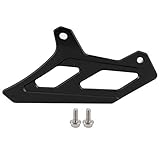 EBTOOLS Kettenradschutz hinten, Kettenradschutz hinten CNC-Aluminiumlegierung Abdeckungsschutz Passend für CRF450L 2019(schwarz)