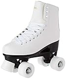Roces Erwachsene RC1 Classicroller Rollerskates Rollschuhe Artistic, weiß, 39