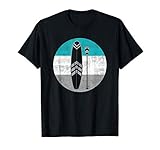 SUP-Board & Paddel - Wassersport Retro Stand Up Paddle iSUP T-Shirt