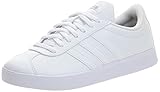 adidas Damen VL Court 2.0 Fitnessschuhe, Weiß (Ftwbla/Ftwbla/Ciberm 000), 38 2/3 EU