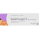 KadeFungin 3 Kombi-Packung Vaginaltabletten und Creme, 1 St. Kombipackung