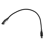 Infitronic IN3LED1USB - 3 LED USB Lampe/USB Leuchte/Schwanenhalsleuchte/Leselampe/Leseleuchte/Tastaturlampe für PC Laptop Notebook Computer Tastatur (Weißes Licht)