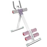 Bauchtrainer Bauchtrainings-Fitnessgeräte Männer Und Frauen Taillenbauch-Trainingsübungen Faul-Bauch-Maschine Bauchmuskeltraining Fitnessgeräte (Color : Pink, Size : 102 * 54 * 88cm)