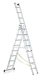 Zarges Plus X - Mehrzweckleiter 3x14, 14 rungs