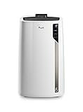 De'Longhi Pinguino PAC EL98 ECO RealFeel mobiles Klimagerät mit Abluftschlauch, Klimaanlage für Räume bis 95 m³, Luftentfeuchter, Ventilationsfunktion, 24h-Timer, weiß
