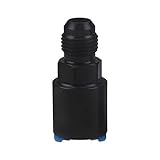 KKmoon Auto Kraftstoff Adapter 6AN AN6 Filter Anschluss Ersatz für 3/8 GM Quick Connect LS W/Clip Buchse Schwarz