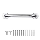 cococity Edelstahl Haltegriff Dusche Haltergriff Badezimmer Wandhaltegriff Wandmontage Handtuchhalter Haltegriff Rutschfest für Bad & Dusche Haltegriff (30cm)