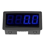 4 Digital LED Display Tachometer Drehzahlmesser RPM Geschwindigkeit Meter Panel Induktive Hall NPN Sensor Näherungsschalter Sensor(Blau)