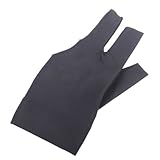 Sharplace 2er/Pack Linke Hand Billiard Handschuhe - Billiard Zubehör, Professionelle, Für Linke Hand, DREI Finger öffnender Handschuh