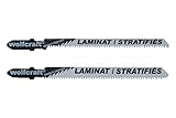 Wolfcraft 2379000 Stichsägeblatt-Set Laminat 3tlg.