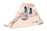 Solitaire Reinigungsset Eco Care für Schuhe und Sneaker, nachhaltige Reinigung, Pflege und Schutz inklusive Rucksack Beutel aus Baumwolle