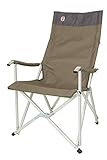 Coleman Faltstuhl Sling Chair mit Aluminiumgestell Zum Relaxen, Campingstuhl mit Armlehnen und hoher Rückenlehne, Transporttasche, bis Max. 113 kg