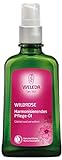 WELEDA Wildrose Harmonisierendes Pflege-Öl, Naturkosmetik Körperöl aus Rosen zur Pflege trockener und anspruchsvoller Haut, mit angenehmen Rosen Duft (1 x 100 ml)