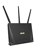 ASUS RT-AC65P Dual-Band AC1750 Gigabit Triple VLAN, MU-MIMO, USB 3.1, QoS, Punkt Access Mode/Repeater/Bridge