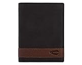camel active, Geldbörse, Hochformat, RFID, Herren, Brieftasche, Portmonnaie, Geldbörse im Hochformat, Taipeh, Schwarz