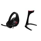 HyperX HX-HSCS-BK Cloud Stinger - Gaming Kopfhörer (für PC/PS4/Mac) & Speedlink EXCEDO Gaming Headset Stand - Ständer für Kopfhörer und Headsets - rutschfeste Unterseite und Silikonauflage, schwarz