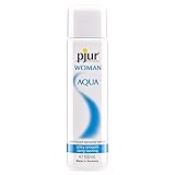 pjur WOMAN AQUA - Gleitgel auf Wasserbasis - spendet Feuchtigkeit & pflegt - ph-optimiert - Sanft zur Haut (100ml)