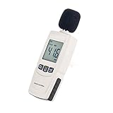 Handheld-Schallpegelmesser,LCD-Anzeige 30~130 dB Schallpegelmessgerät Kalibriert,Lärm Messgerät mit Data Hold-Funktion,MAX oder MIN Messmodus,Dezibel Messgerät für Innen- /Außenanwendungen