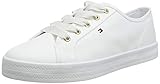 Tommy Hilfiger Damen Essential Nautical Sneaker, Weiß (White Ybs), 39