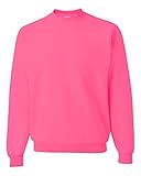Jerzees Herren Fleece Sweatshirt - Pink - Mittel