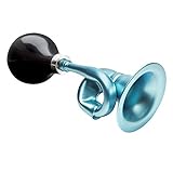 Electra Bicycle Electra Bugle Horn Fahrrad Ball Hupe Tröte Klassisch Retro Signal Klingel, 5409, Farbe metallicblau